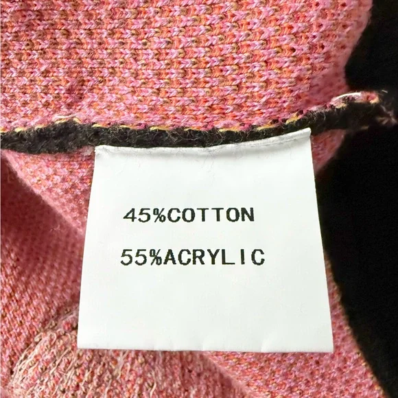 QUEEN OF SPARKLES Black Cardigan with Colorful Butterfly Motifs - Picture 10 of 12